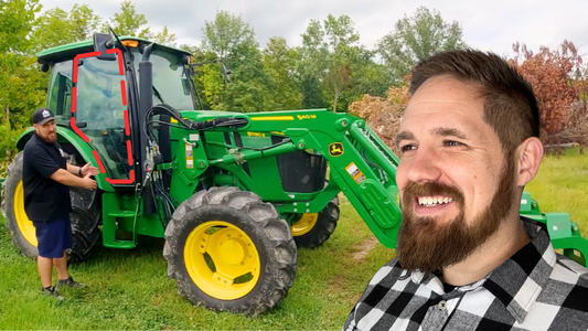 Adding a John Deere 5 Series Right Side Door Kit